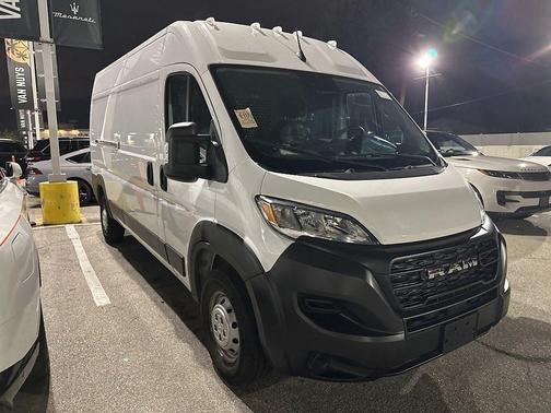 Bright White Clearcoat 2023 RAM ProMaster 3500 High Roof