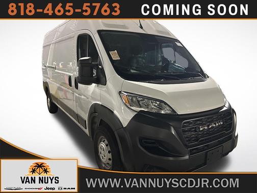 Bright White Clearcoat 2023 RAM ProMaster 3500 High Roof