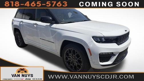 Bright White Clearcoat 2025 Jeep Grand Cherokee Summit