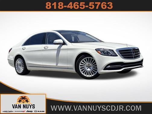 designo Diamond White 2020 Mercedes-Benz S-Class S 560