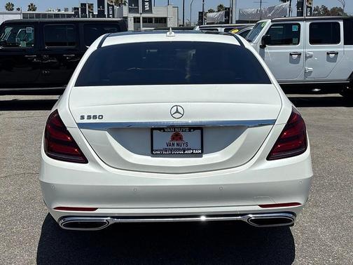 designo Diamond White Metallic 2020 Mercedes-Benz S-Class S 560