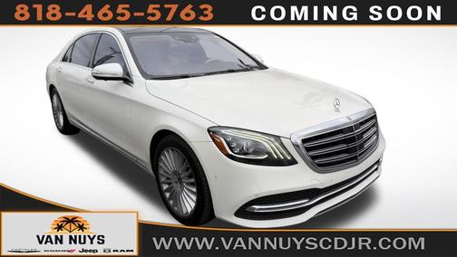 designo Diamond White 2020 Mercedes-Benz S-Class S 560