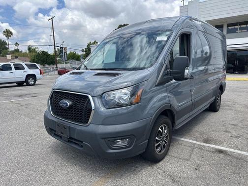 Gray Metallic 2021 Ford Transit-250 Base
