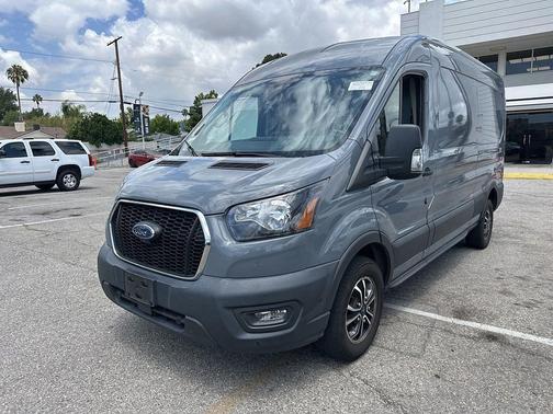 Abyss Gray Metallic 2021 Ford Transit-250 Base