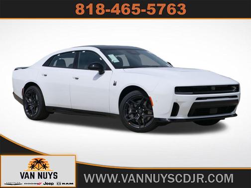 Bright White Clearcoat 2026 Dodge Charger R/T Scat Pack