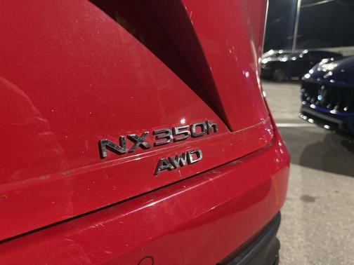 Red Line 2022 Lexus NX 350h Premium