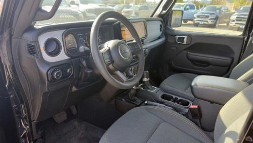 Black Clearcoat 2024 Jeep Wrangler Sport S