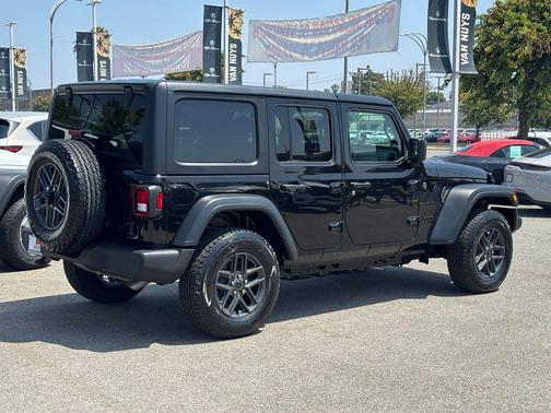 Black Clearcoat 2024 Jeep Wrangler Sport S