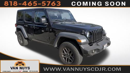 Black Clearcoat 2024 Jeep Wrangler Sport S
