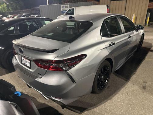 Celestial Silver Metallic 2022 Toyota Camry Nightshade Edition Hybrid