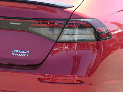 Radiant Red Metallic 2024 Honda Accord Hybrid Sport
