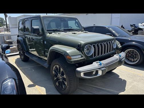 Sarge Green Clearcoat 2024 Jeep Wrangler 4xe Sahara