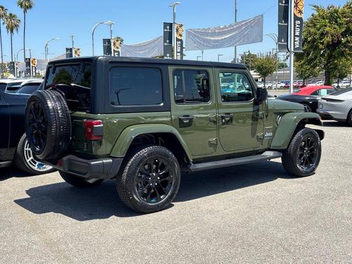 Sarge Green Clearcoat 2023 Jeep Wrangler 4xe Sahara