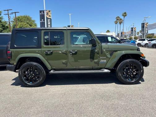 Sarge Green Clearcoat 2023 Jeep Wrangler 4xe Sahara
