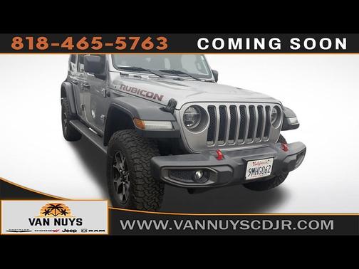 Billet Silver Metallic Clearcoat 2018 Jeep Wrangler Unlimited Rubicon
