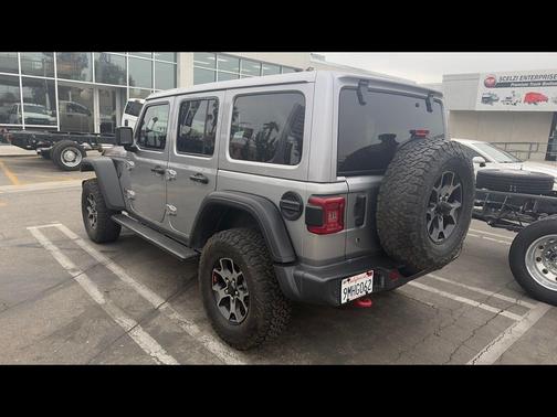 Billet Silver Metallic Clearcoat 2018 Jeep Wrangler Unlimited Rubicon