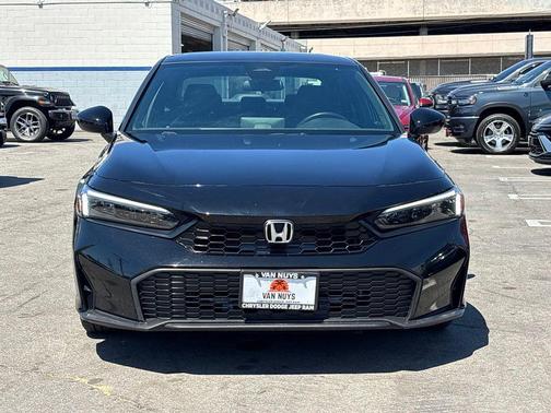Crystal Black Pearl 2025 Honda Civic Sport