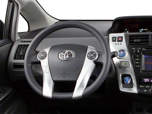 Magnetic Gray Metallic 2013 Toyota Prius v Three