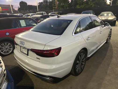 Glacier White Metallic 2023 Audi A4 40 Premium