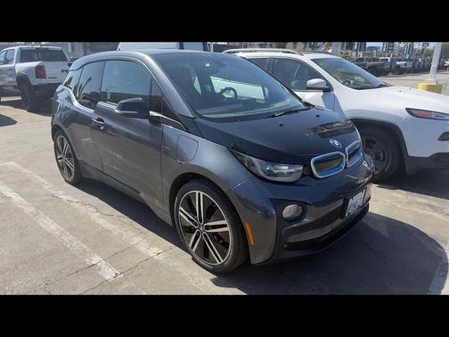 Fluid Black w/Highlight BMW i Blue 2017 BMW i3 94 Ah w/Range Extender