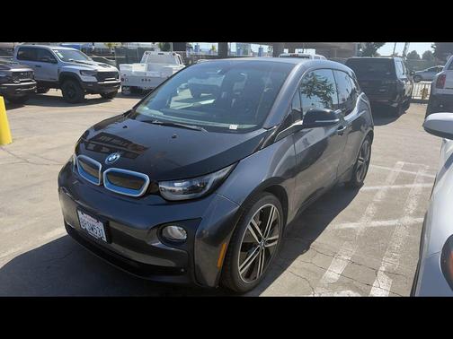 Fluid Black w/Highlight BMW i Blue 2017 BMW i3 94 Ah w/Range Extender