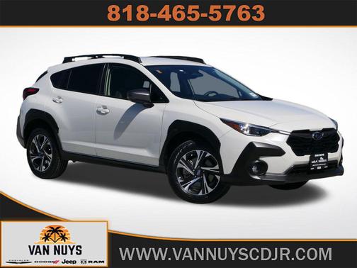 Crystal White Pearl 2024 Subaru Crosstrek Premium