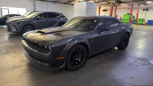 Granite Pearlcoat 2022 Dodge Challenger R/T Scat Pack Widebody