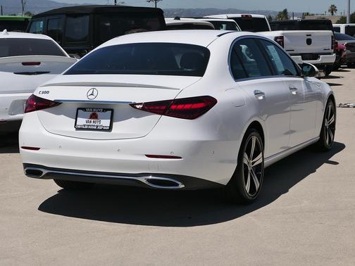Polar White 2023 Mercedes-Benz C-Class Sedan