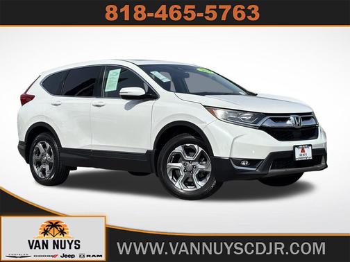 Platinum White Pearl 2019 Honda CR-V EX-L