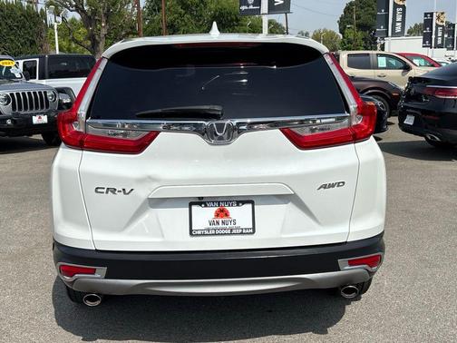Platinum White Pearl 2019 Honda CR-V EX-L