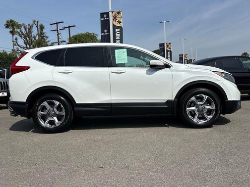 Platinum White Pearl 2019 Honda CR-V EX-L