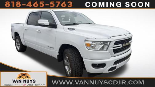 Bright White Clearcoat 2022 RAM 1500 Big Horn/Lone Star