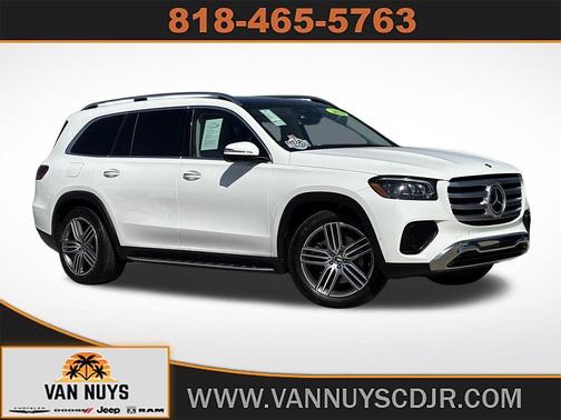 Polar White 2025 Mercedes-Benz GLS 450 4MATIC