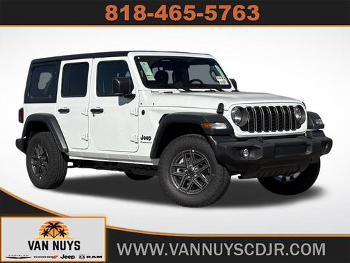 Bright White Clearcoat 2026 Jeep Wrangler Sport S
