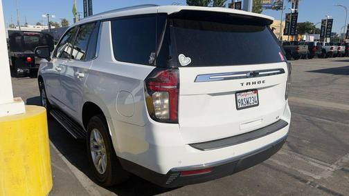 Summit White 2021 Chevrolet Tahoe LT