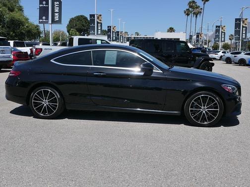 Black 2021 Mercedes-Benz C-Class Coupe