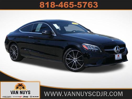 Black 2021 Mercedes-Benz C-Class Coupe