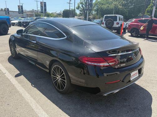 Black 2021 Mercedes-Benz C-Class Coupe