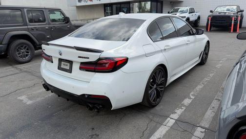 Alpine White 2023 BMW M550 i Xdrive
