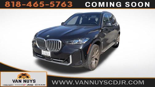 Black Sapphire Metallic 2024 BMW X5 sDrive40i