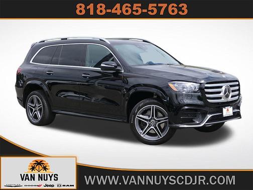 Black 2025 Mercedes-Benz GLS 450 4MATIC