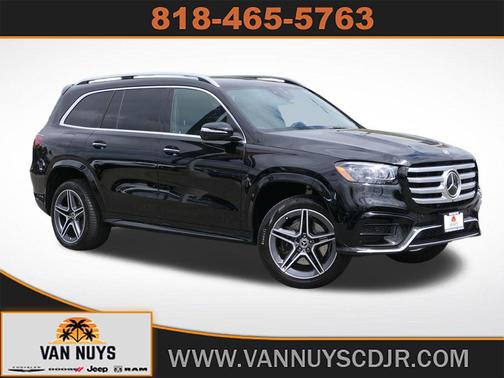 Black 2025 Mercedes-Benz GLS 450 4MATIC