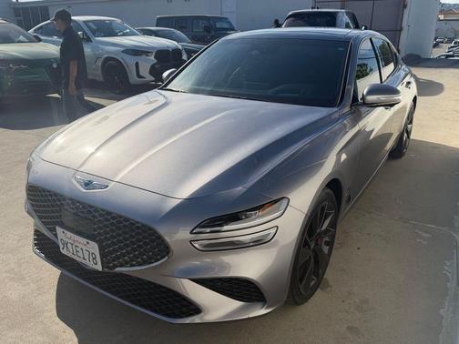 Gray 2023 Genesis G70 3.3T RWD