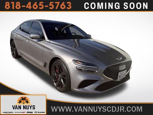 Gray 2023 Genesis G70 3.3T RWD