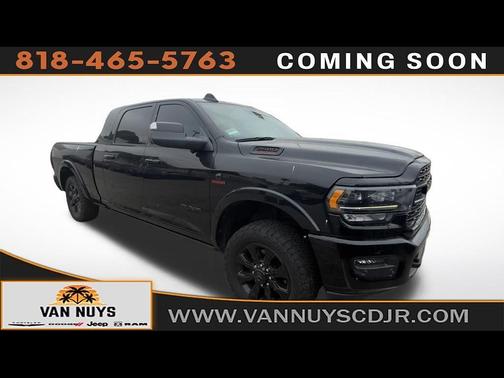 Diamond Black Crystal Pearlcoat 2020 RAM 2500 Limited Mega Cab 4x4 6'4' Box