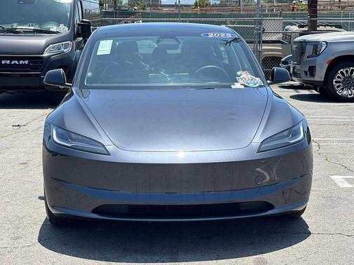 Stealth Grey 2025 Tesla Model 3 Long Range