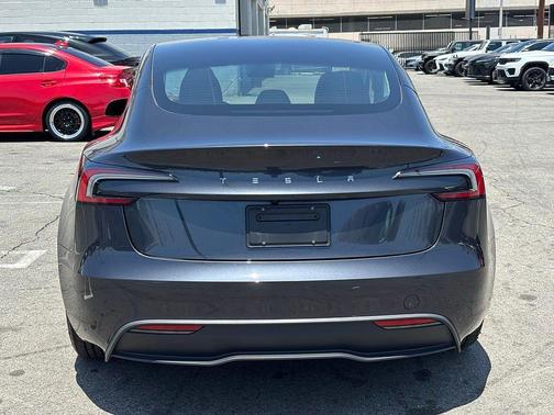 Stealth Grey 2025 Tesla Model 3 Long Range