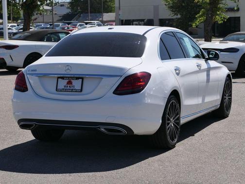 Polar White 2021 Mercedes-Benz C-Class Sedan