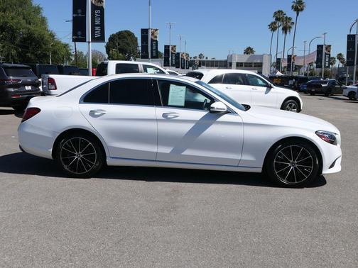 Polar White 2021 Mercedes-Benz C-Class Sedan
