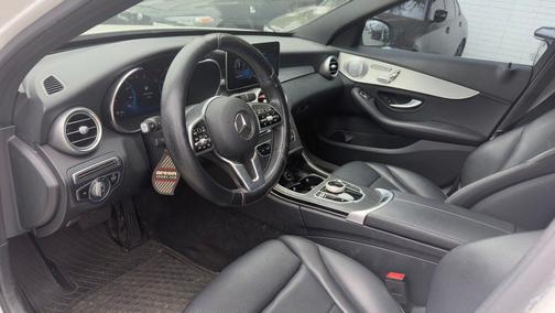 Polar White 2021 Mercedes-Benz C-Class Sedan